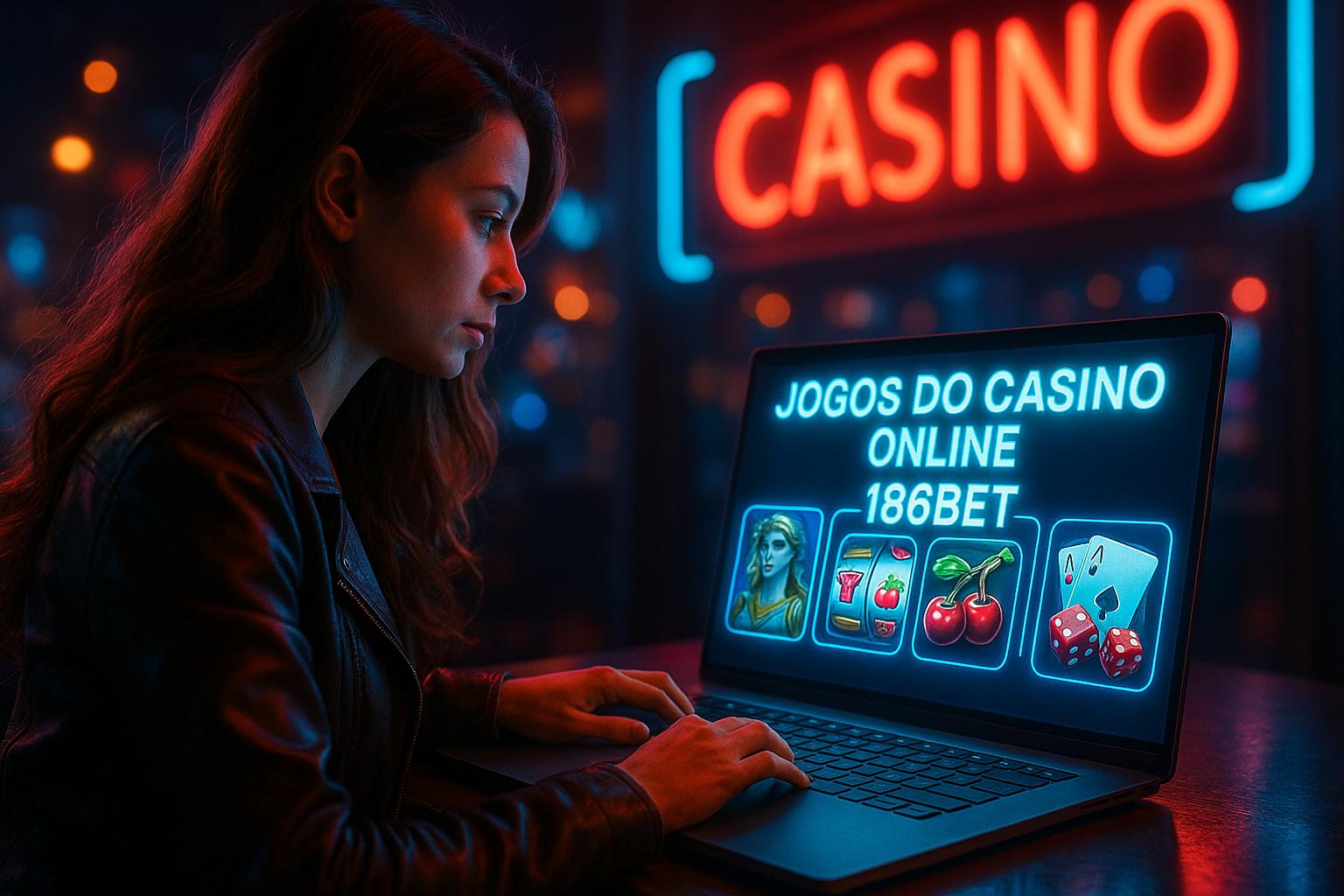 Jogos de cassino online inovadores e emocionantes na 186BET